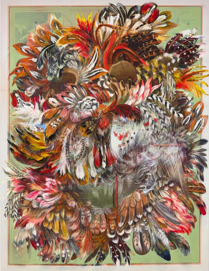 Artistas latinas Olga de Amaral y Firelei Báez despuntan en subasta en Nueva York