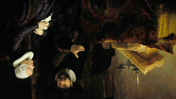 Rembrandt Painting Has Been Hanging Upside Down for 400 Years