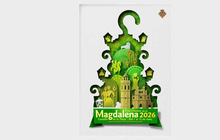 ‘Monumental’, lema del cartel anunciador de la Magdalena 2026 obra de Juan Diego Ingelmo