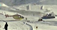 Stubai Glacier avalanche as multiple people buried in snow after it hits near ski lift