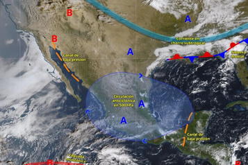 Advierte SMN que frente frío 13 trae bajas temperaturas a México