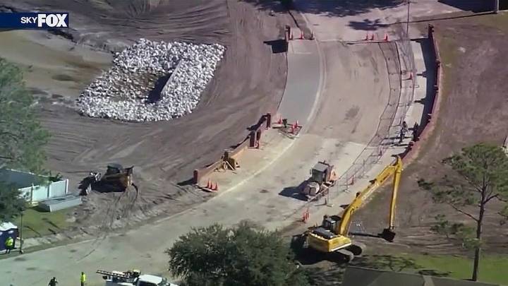 Eustis families return home on foot as repairs continue on collapsed bridge