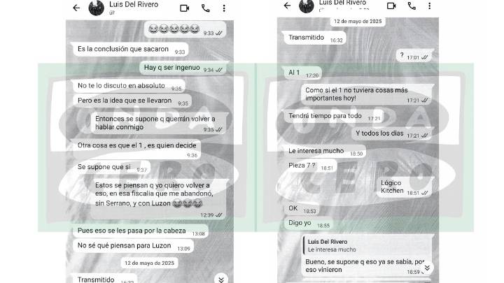 "El 1 es quien decide": los whatsapps que un intermediario de Leire Díez mandó al fiscal Stampa
