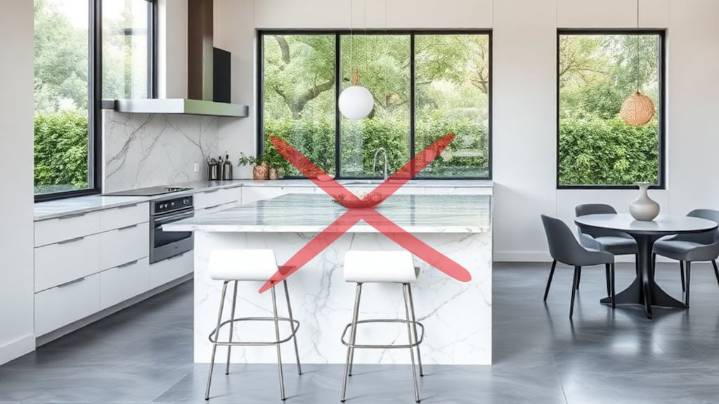 Ni madera ni mármol: el material que será tendencia en las cocinas modernas en 2026