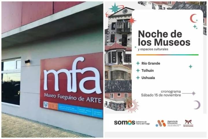 Agenda Noche de los Museos, Ushuaia, Tolhuin y Río Grande