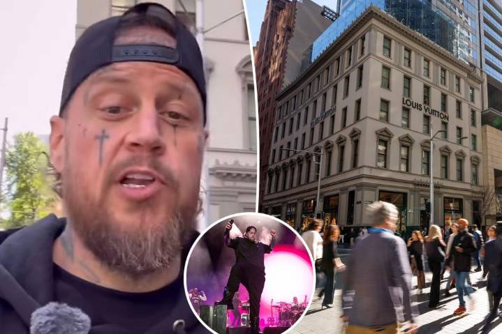Singer Jelly Roll claims he was ‘treated like a criminal’ in Australian Louis Vuitton store