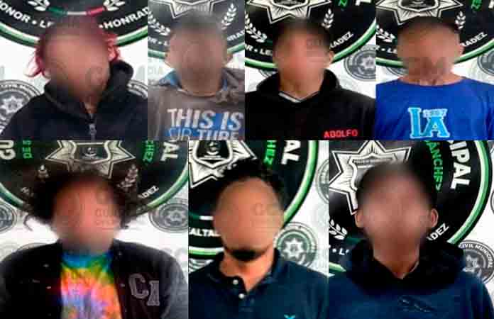 Ahora encierran a ocho viciosos en Soledad