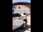 Uber launches new feature that allows women riders and drivers to match with each other