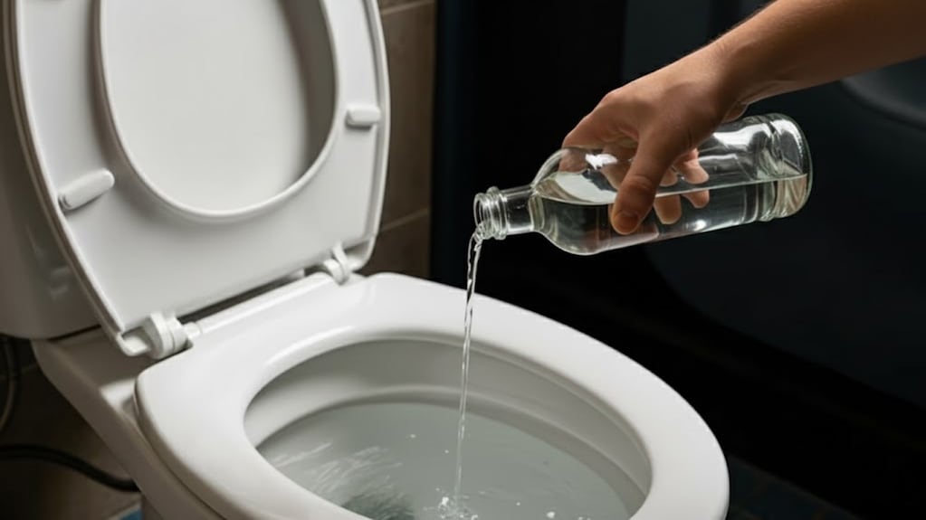 Por qué recomiendan tirar vinagre en el inodoro todas las noches antes de dormir