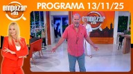 Empezar el día - Programa del 13/11/25 RECIBIMOS AL “TANO” PASMAN