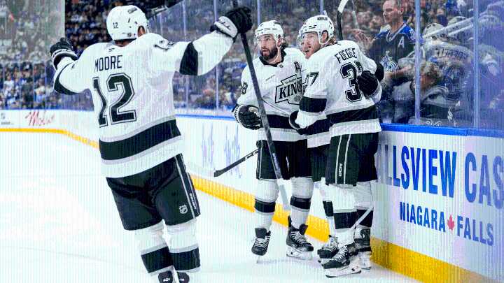 Byfield scores in OT to lift Kings past Maple Leafs