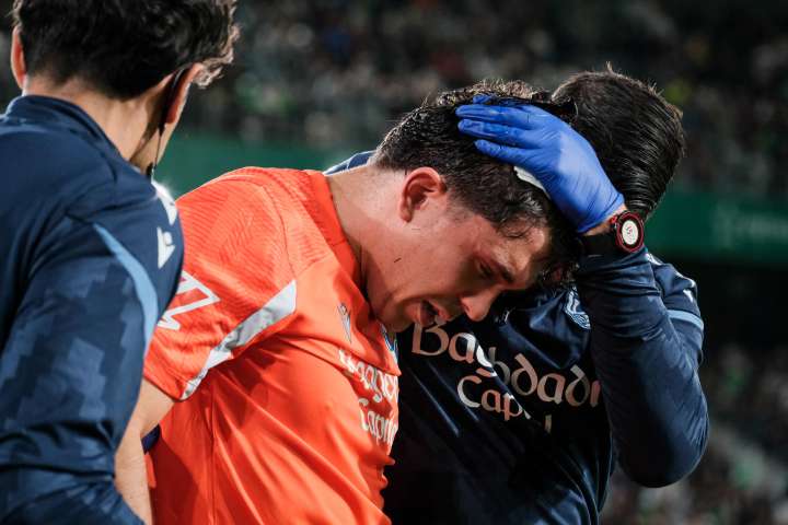 Aramburu sufre un traumatismo craneoencefálico, pendiente de evolución