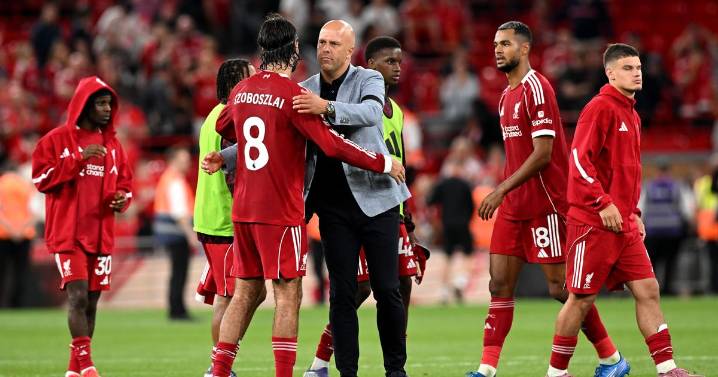 Arne Slot told he has one 'undroppable' player as Liverpool sent Champions League warning