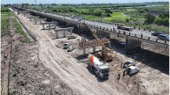 Nuevo puente Santa Fe - Santo Tomé: ya se colocaron más de la mitad de las pilas que sostendrán al viaducto