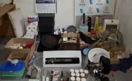 Bahía San Blas: tras un allanamiento lograron recuperar 40 objetos robados en modalidad "escruche"