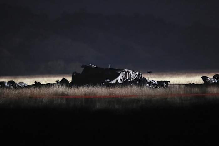 All 20 personnel on a Turkish military cargo plane that crashed in Georgia died