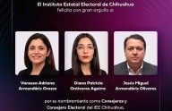 Nombra INE tres nuevos Consejeros Electorales en el IEE