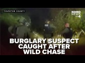 Thurston County deputies use 'Grappler' to stop pursuit with burglary, shooting suspect