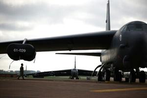 US B-52 bombers fly off coast of Venezuela: flight tracking data