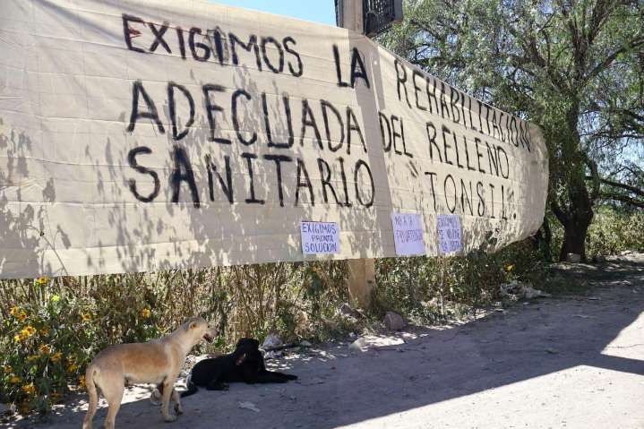 Pepenadores de Panotla exigen reabrir el relleno sanitario “Tonsil”