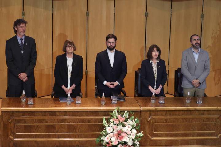 Presidente Boric asiste al aniversario 183° de la Universidad de Chile