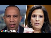 Jeffries blasts Stefanik: 'Sycophant' and 'handmaiden for Trump's policies'