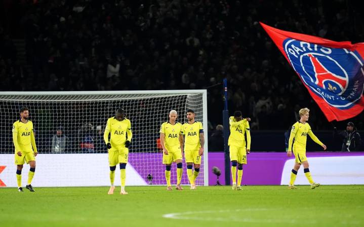 PSG 5-3 Tottenham: Spurs throw away two leads in topsy-turvy Champions League thriller