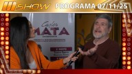 MSHOW - Programa del 07/11/25 ENTREVISTA CON CARLOS MATA, SU AMOR Y ADMIRACIÓN POR ARGENTINA