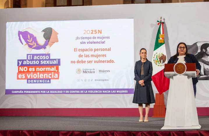 Gobierno federal presenta plan integral contra abuso sexual y justicia a las mujeres