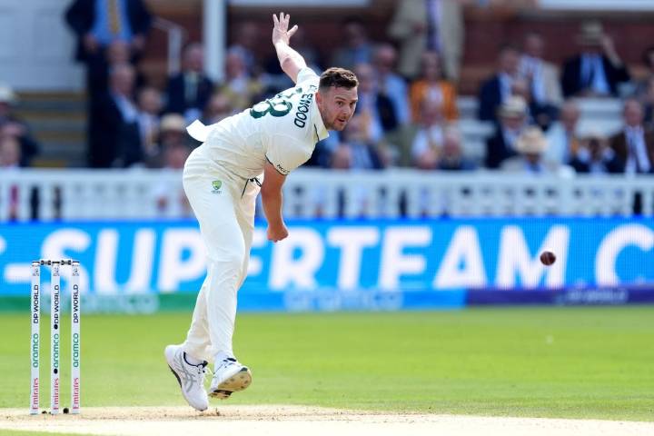 Josh Hazlewood ruled out for first Ashes Test in huge blow for Australia as England given Mark Wood bost