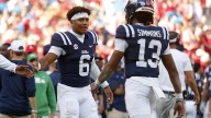 Trinidad Chambliss leads Ole Miss to 49-0 shutout over The Citadel