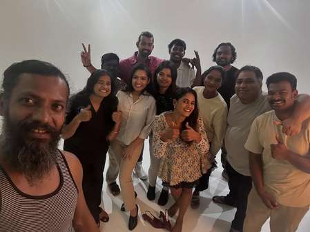 Shooting wraps for C V Kumar’s sci