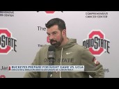 Ohio State's Ryan Day looks ahead to night game vs. UCLA