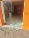 Vandalizan la Casa Naranja de Movimiento Ciudadano en Juárez