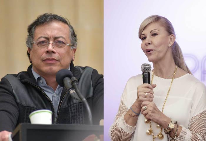 Choque entre Petro y Dilian Francisca Toro por proyectos ferroviarios y presuntas venganzas