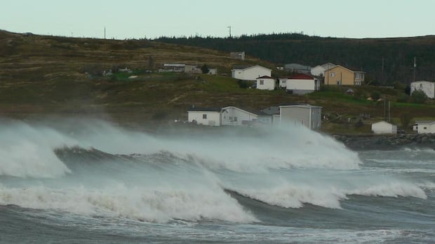 Risk of coastal flooding, big waves as storm heads for parts of N.L.