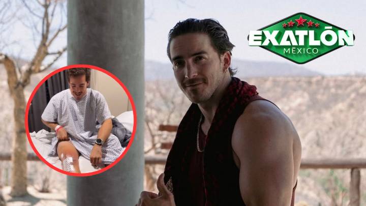 Aristeo Cázares entra al quirófano tras sufrir dura lesión en Exatlón México