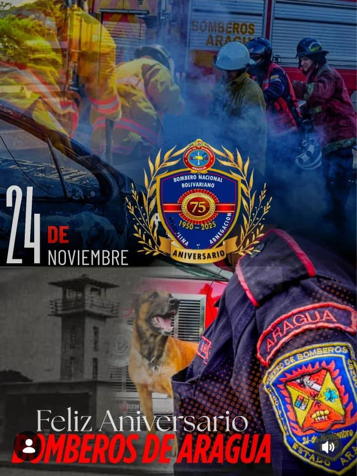 🔥 75 años de Unidad, Disciplina y Abnegación del Cuerpo de Bomberos