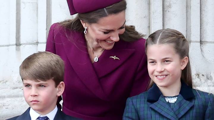 Who is looking after Princess Charlotte and Prince Louis during Festival of Remembrance?