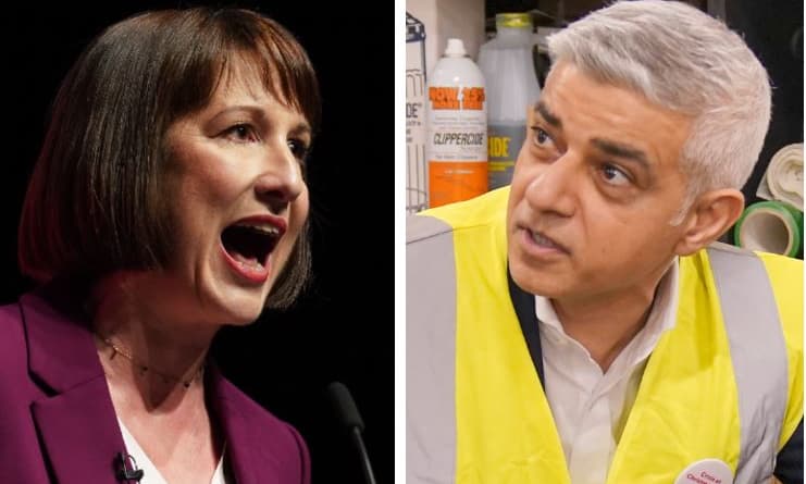 Rachel Reeves kicked Sadiq Khan out of her office in major bust up over London funding