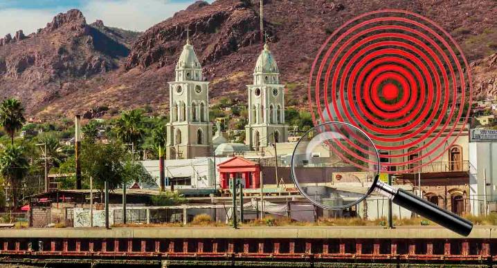 Van 3 sismos en Guaymas; uno provocó caída de fachada del Registro Civil y se sintieron en Hermosillo: Protección Civil
