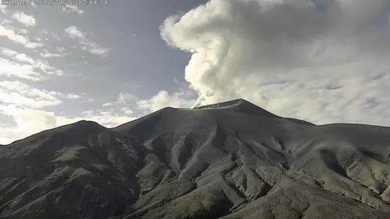 Alerta del volcán Puracé pasa de amarilla a naranja