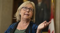 'Right now I'm a no': Elizabeth May says she won't vote for the budget yet