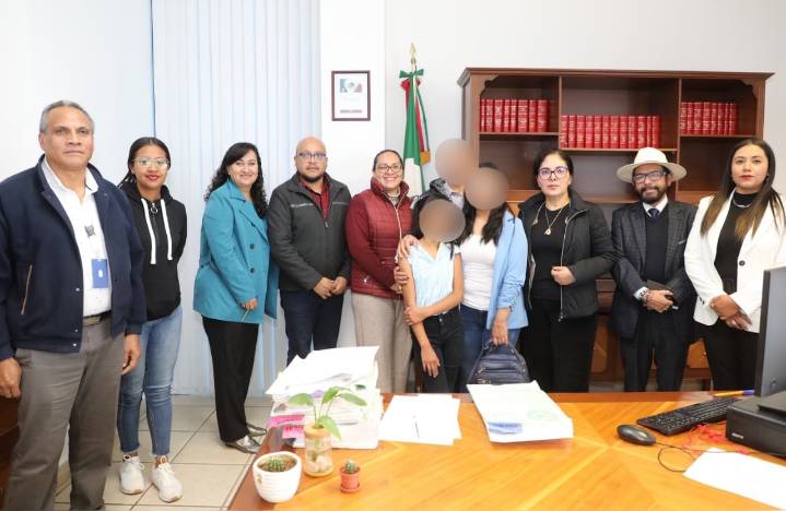 Celebra Gobierno de Zacatecas ratificación de adopción de una menor bajo resguardo estatal