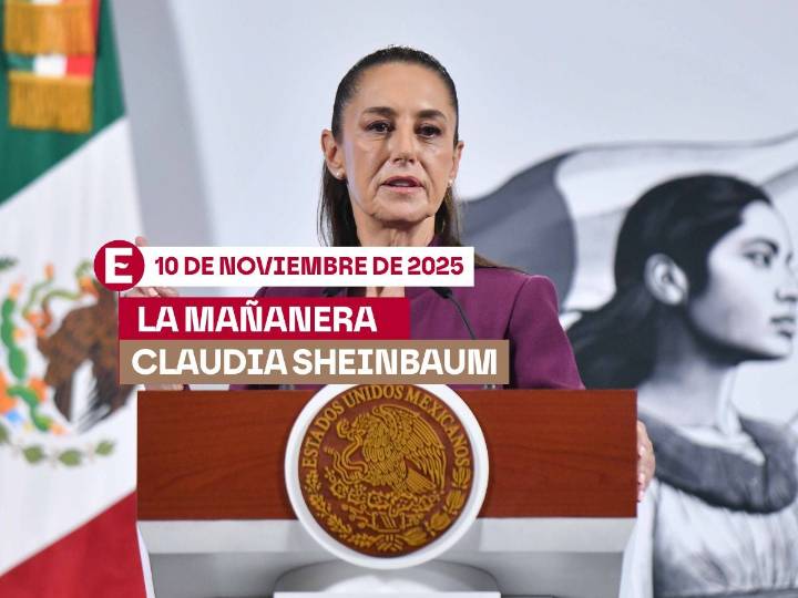La Mañanera de Sheinbaum: Resumen de la conferencia hoy 10 de noviembre de 2025
