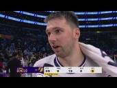Luka Doncic reacts to Lakers earning 5th-straight win after defeating the Spurs
