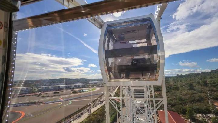 Una noria de 30 metros para ver las carreras de MotoGP en Cheste