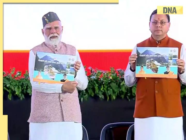 PM Modi unveils major development projects worth over Rs 8100 crore in Uttarakha