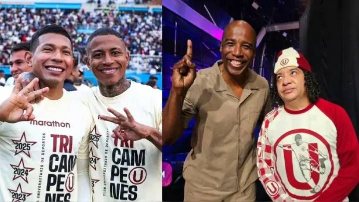 Todo un crema: Carlos Vílchez cumplió apuesta hecha con 'Cuto' Guadalupe por tricampeonato de la 'U' [VIDEO]