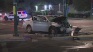3 in critical condition after fiery crash in west Phoenix